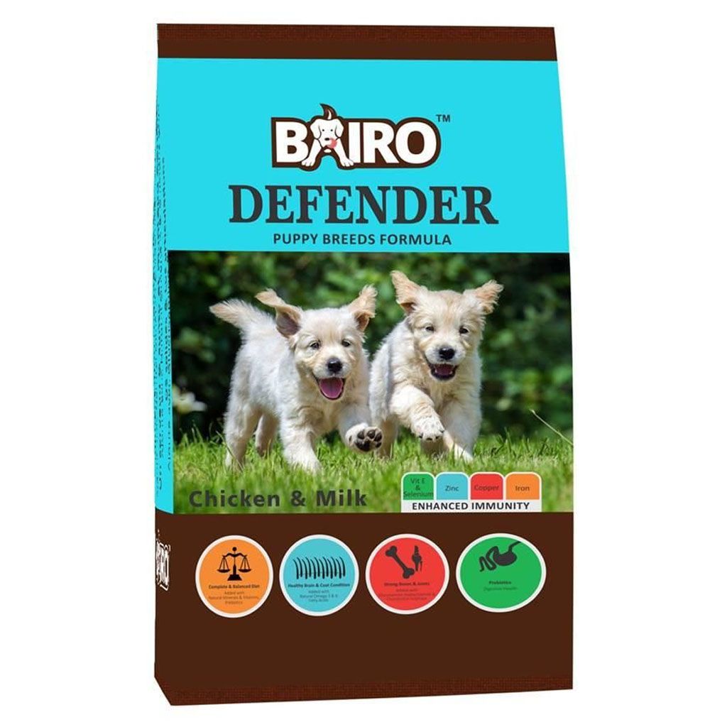 Bairo Defender Chicken And Milk Puppy Food 3 Kg