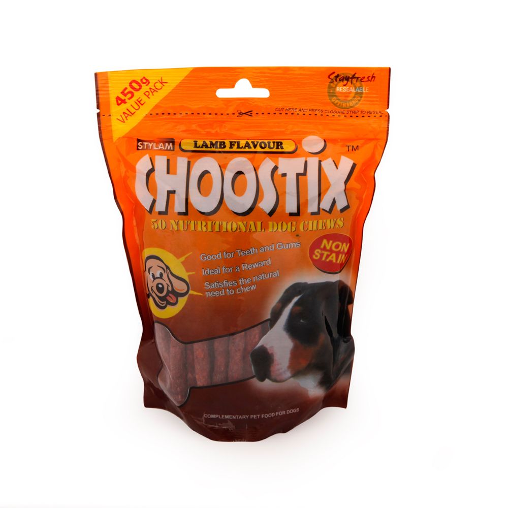 Choostix chicken 2024 dog treat 450g