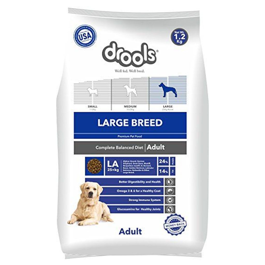 drools large breed puppy food