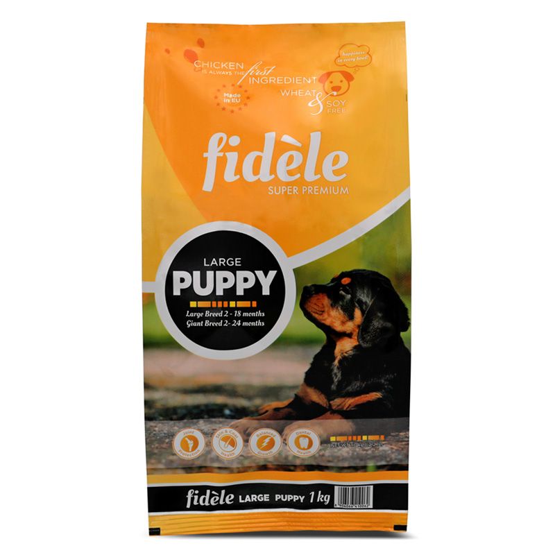 fidele large puppy food