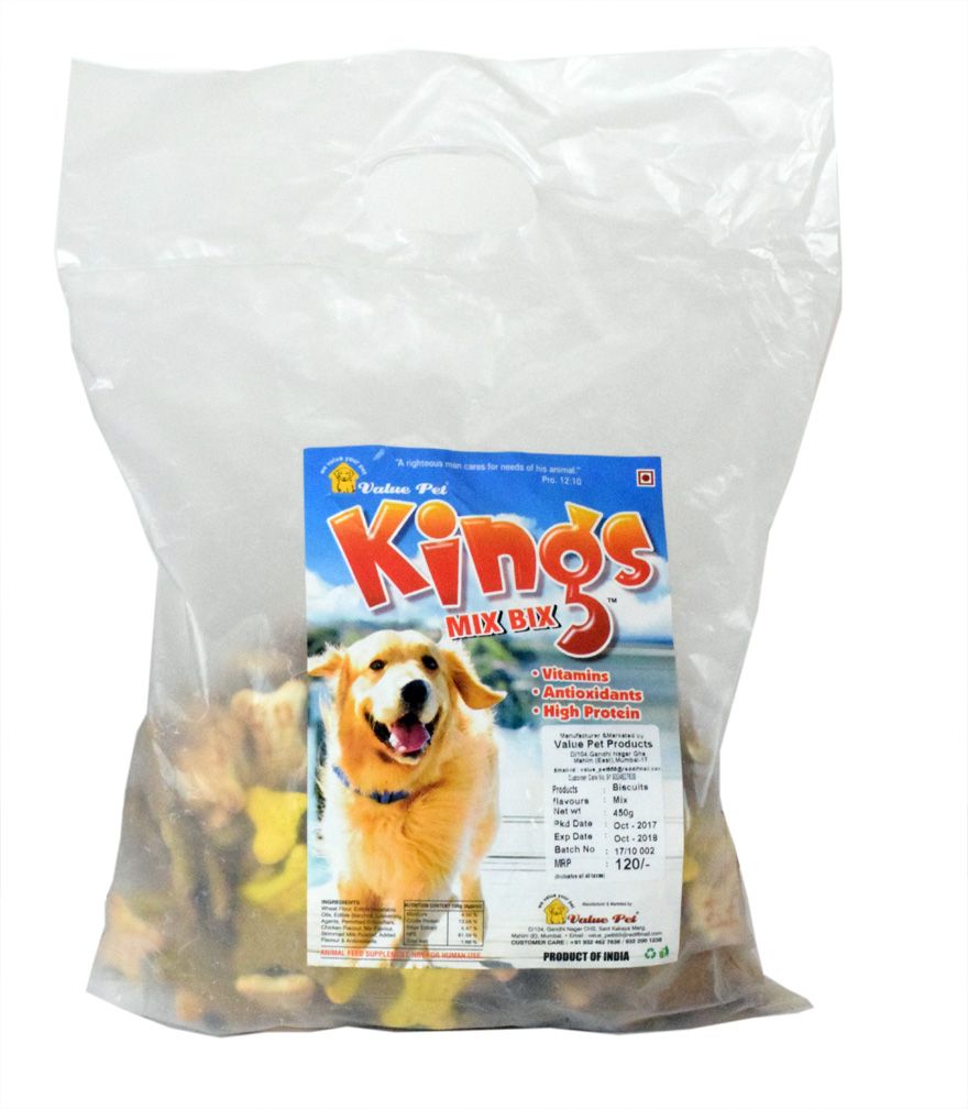 Kings Mix Dog Biscuits 450 gm