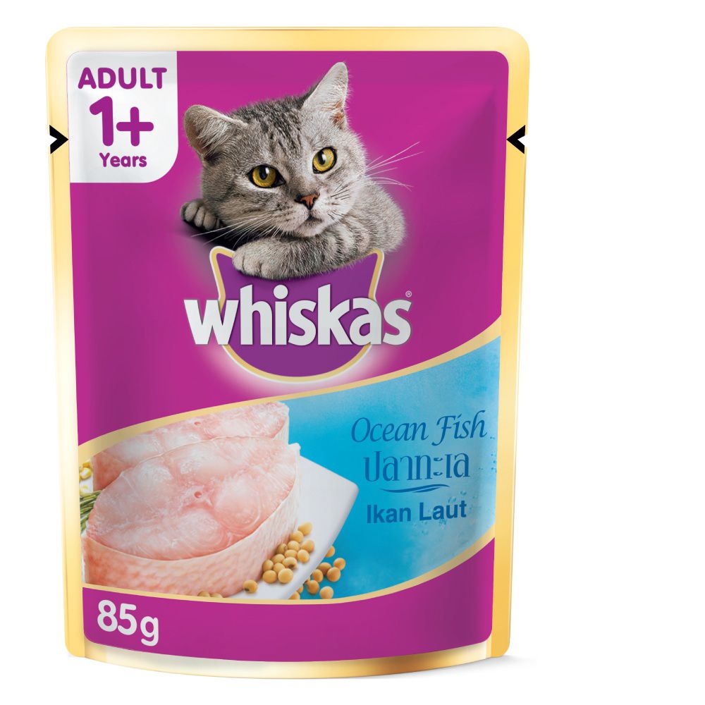 Whiskas cat food top ocean fish